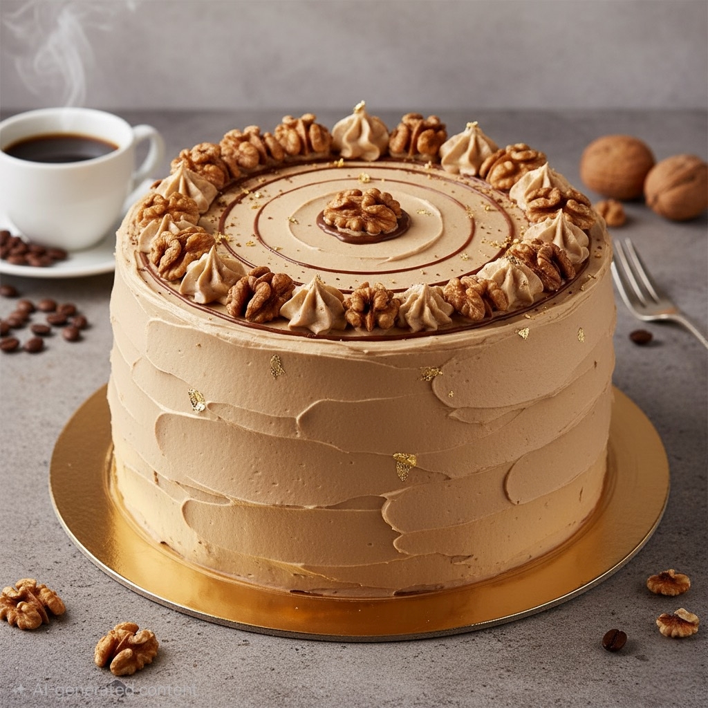 COFFEE WALNUT CAKE